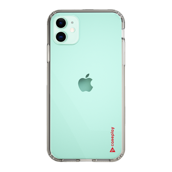 Slim Protection Case［ オリジナル - caseplayロゴ - レッド/B ］