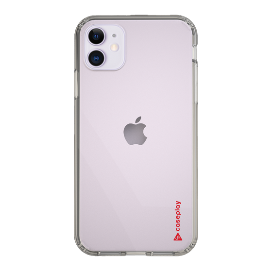 Slim Protection Case［ オリジナル - caseplayロゴ - レッド/B ］