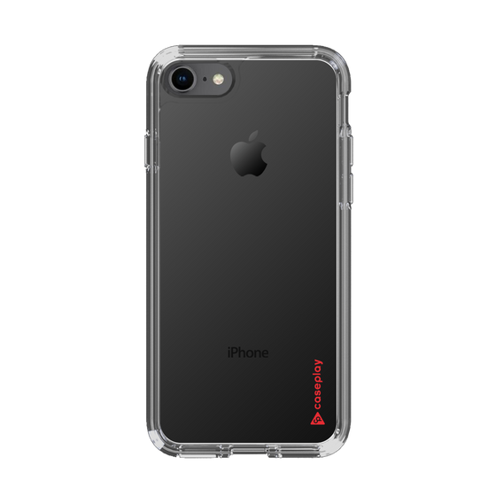 Slim Protection Case［ オリジナル - caseplayロゴ - レッド/B ］