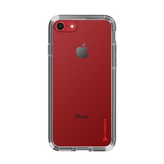 Slim Protection Case［ オリジナル - caseplayロゴ - レッド/B ］