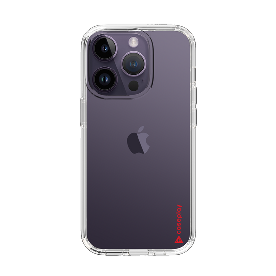 Slim Protection Case［ オリジナル - caseplayロゴ - レッド/B ］