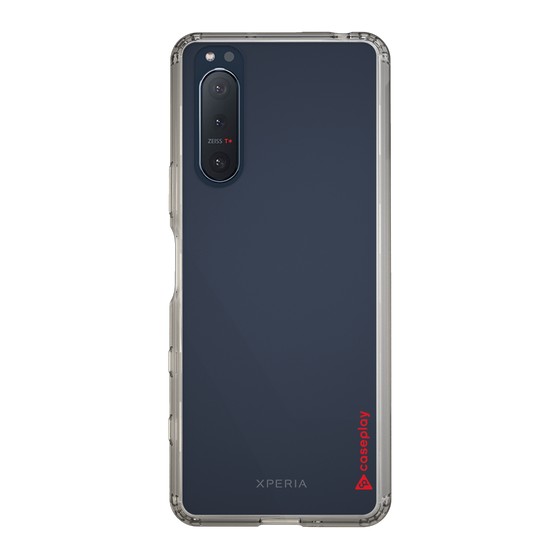 Slim Protection Case［ オリジナル - caseplayロゴ - レッド/B ］
