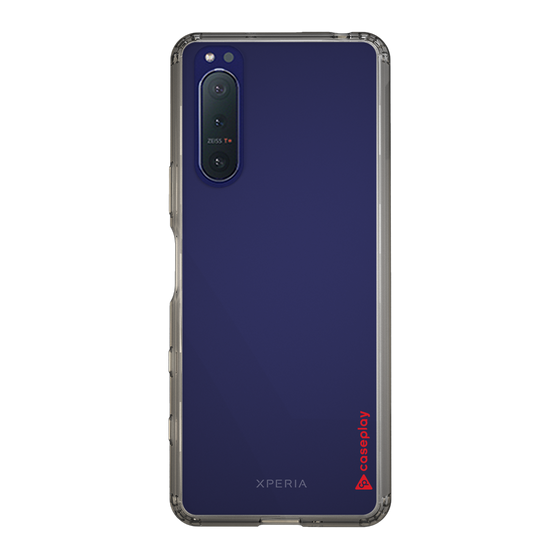 Slim Protection Case［ オリジナル - caseplayロゴ - レッド/B ］