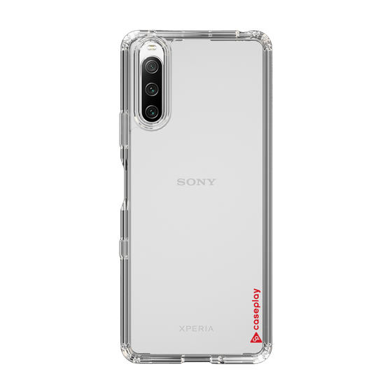 Slim Protection Case［ オリジナル - caseplayロゴ - レッド/B ］