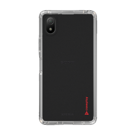 Slim Protection Case［ オリジナル - caseplayロゴ - レッド/B ］