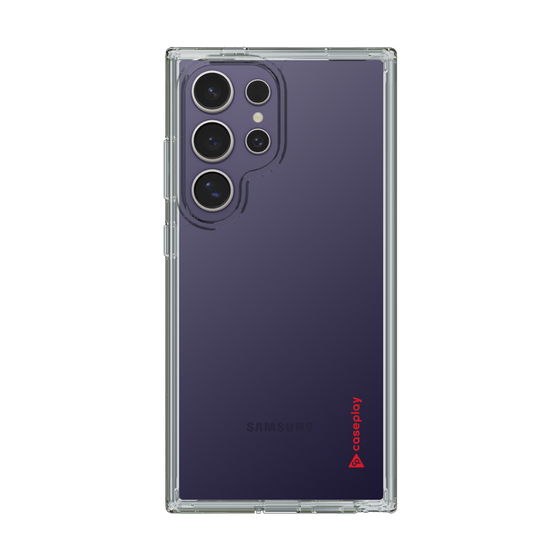 Slim Protection Case［ オリジナル - caseplayロゴ - レッド/B ］