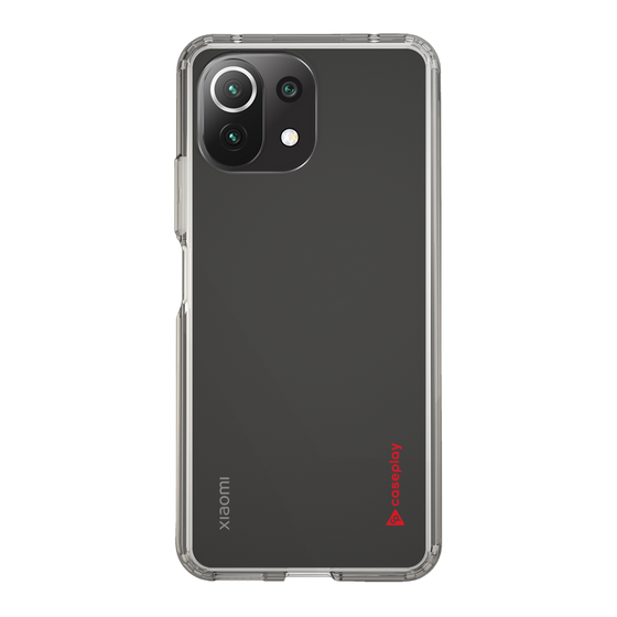 Slim Protection Case［ オリジナル - caseplayロゴ - レッド/B ］