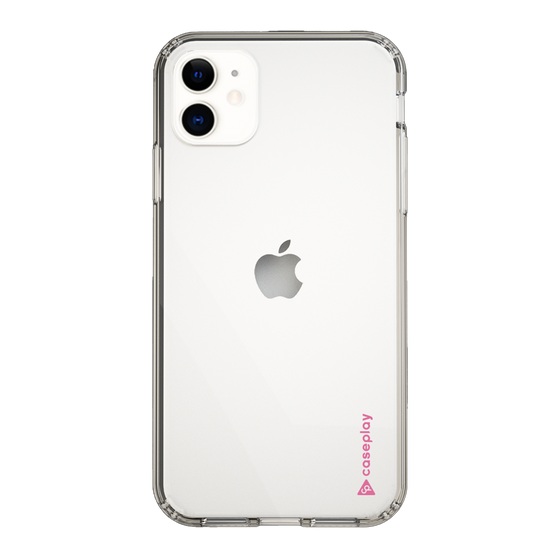 Slim Protection Case［ オリジナル - caseplayロゴ - ピンク/B ］