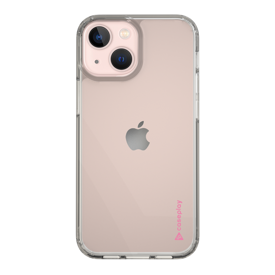 Slim Protection Case［ オリジナル - caseplayロゴ - ピンク/B ］