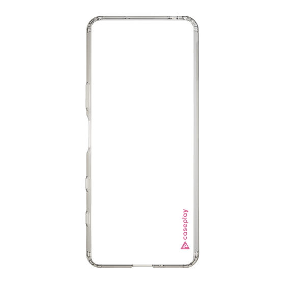 Slim Protection Case［ オリジナル - caseplayロゴ - ピンク/B ］