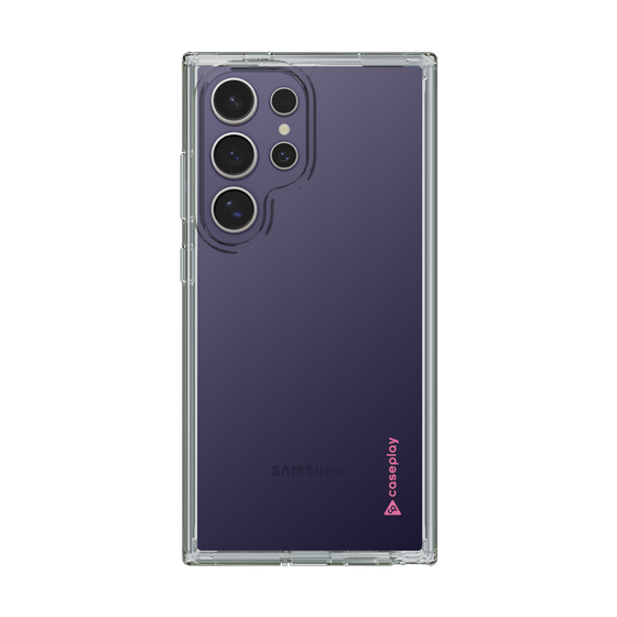 Slim Protection Case［ オリジナル - caseplayロゴ - ピンク/B ］