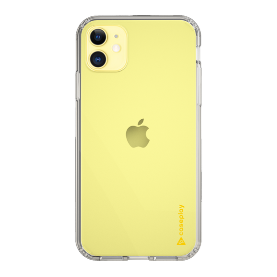 Slim Protection Case［ オリジナル - caseplayロゴ - イエロー/B ］