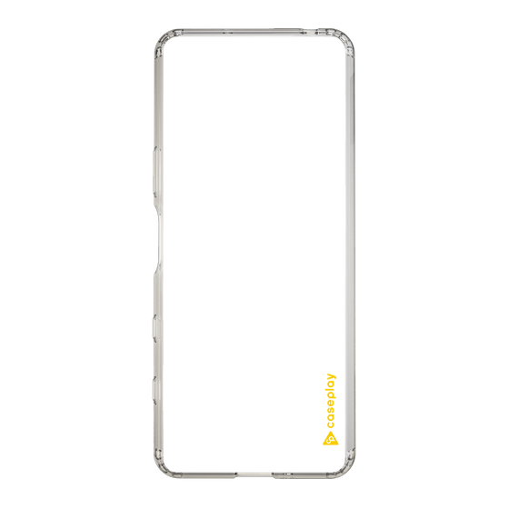 Slim Protection Case［ オリジナル - caseplayロゴ - イエロー/B ］
