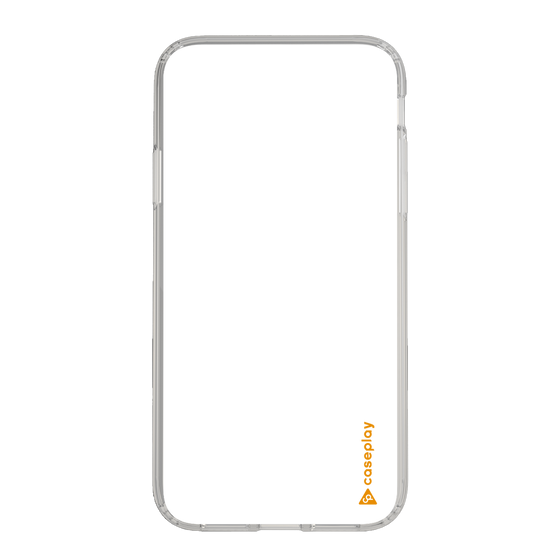 Slim Protection Case［ オリジナル - caseplayロゴ - Orange/B ］