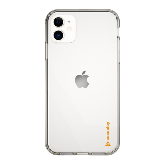 Slim Protection Case［ オリジナル - caseplayロゴ - Orange/B ］