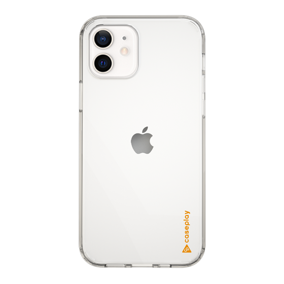 Slim Protection Case［ オリジナル - caseplayロゴ - Orange/B ］