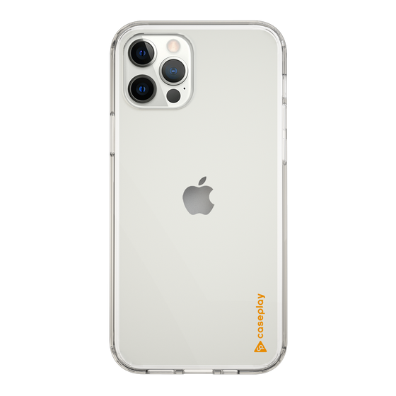 Slim Protection Case［ オリジナル - caseplayロゴ - Orange/B ］