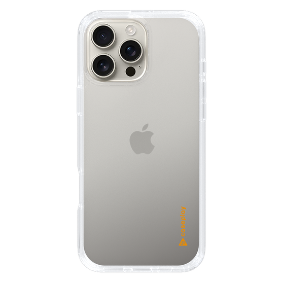 Slim Protection Case［ オリジナル - caseplayロゴ - Orange/B ］