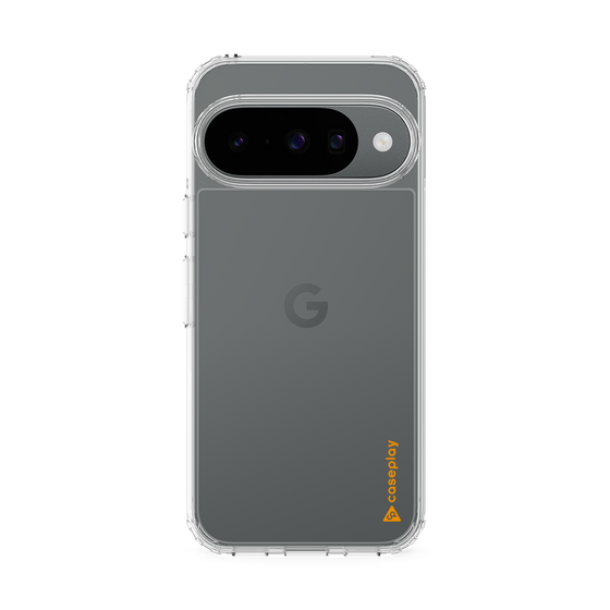 Slim Protection Case［ Original - CASEPLAY Logo - Orange/B ］