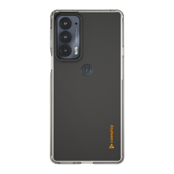 Slim Protection Case［ オリジナル - caseplayロゴ - Orange/B ］