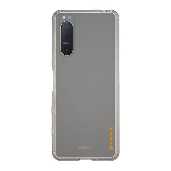 Slim Protection Case［ オリジナル - caseplayロゴ - Orange/B ］
