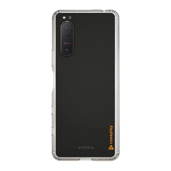 Slim Protection Case［ オリジナル - caseplayロゴ - Orange/B ］