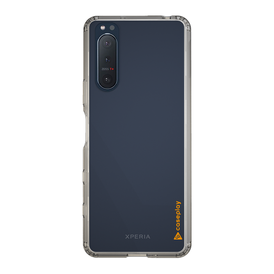 Slim Protection Case［ オリジナル - caseplayロゴ - Orange/B ］