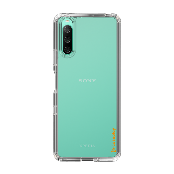 Slim Protection Case［ オリジナル - caseplayロゴ - Orange/B ］