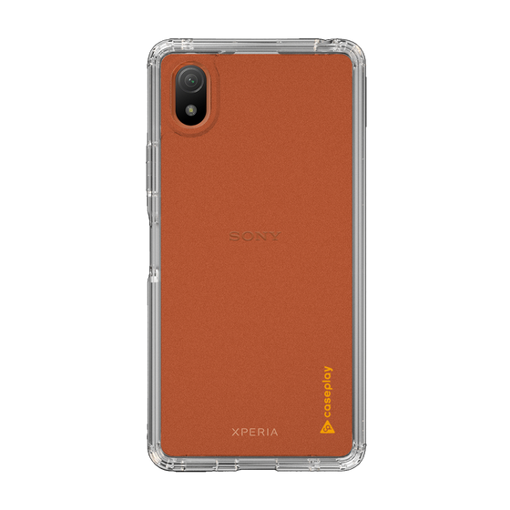 Slim Protection Case［ オリジナル - caseplayロゴ - Orange/B ］