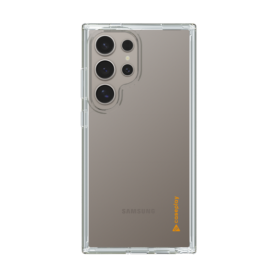 Slim Protection Case［ オリジナル - caseplayロゴ - Orange/B ］