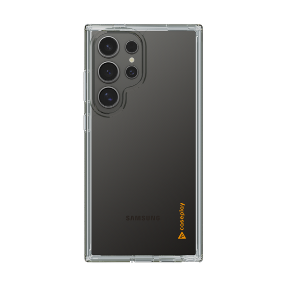 Slim Protection Case［ オリジナル - caseplayロゴ - Orange/B ］