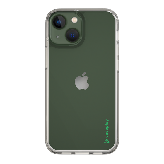 Slim Protection Case［ オリジナル - caseplayロゴ - Green/B ］