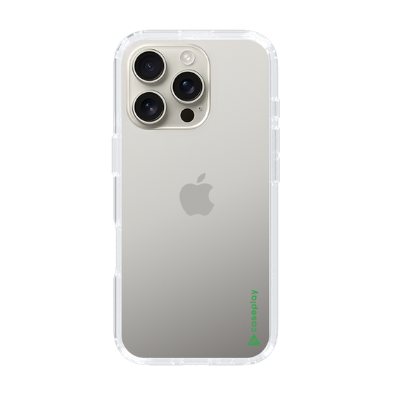 Slim Protection Case［ オリジナル - caseplayロゴ - Green/B ］