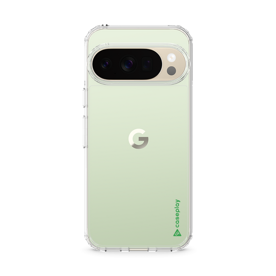 Slim Protection Case［ Original - CASEPLAY Logo - Green/B ］