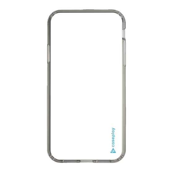Slim Protection Case［ オリジナル - caseplayロゴ - ライトブルー/B ］