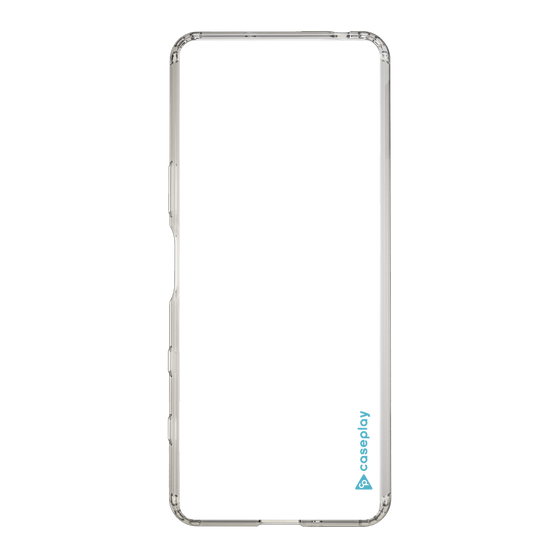 Slim Protection Case［ オリジナル - caseplayロゴ - ライトブルー/B ］