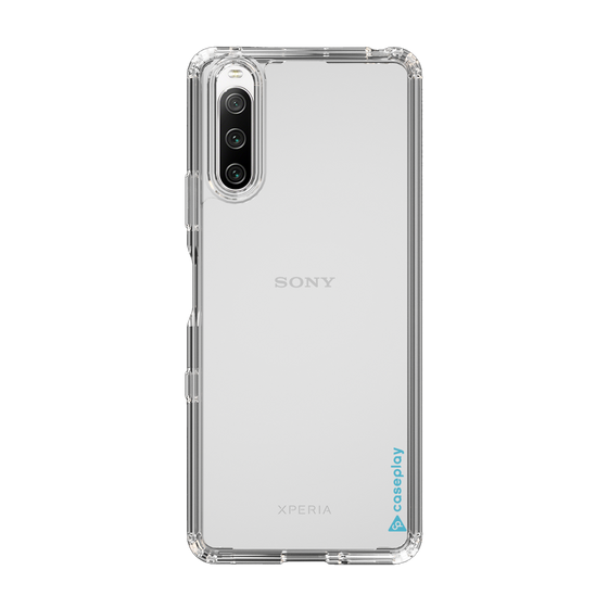 Slim Protection Case［ オリジナル - caseplayロゴ - ライトブルー/B ］