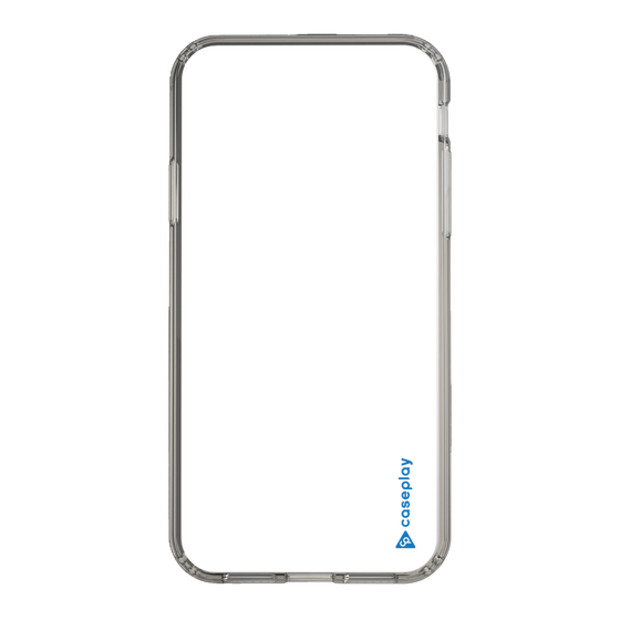 Slim Protection Case［ オリジナル - caseplayロゴ - Blue/B ］