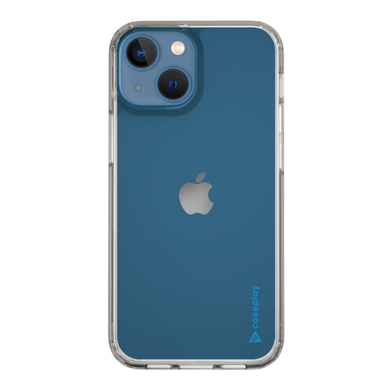 Slim Protection Case［ オリジナル - caseplayロゴ - Blue/B ］