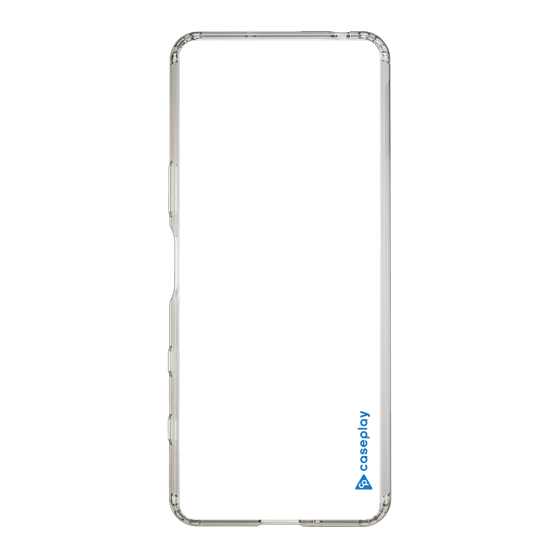 Slim Protection Case［ オリジナル - caseplayロゴ - Blue/B ］