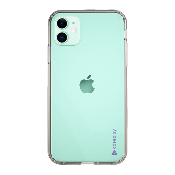 Slim Protection Case［ オリジナル - caseplayロゴ - Purple/B ］