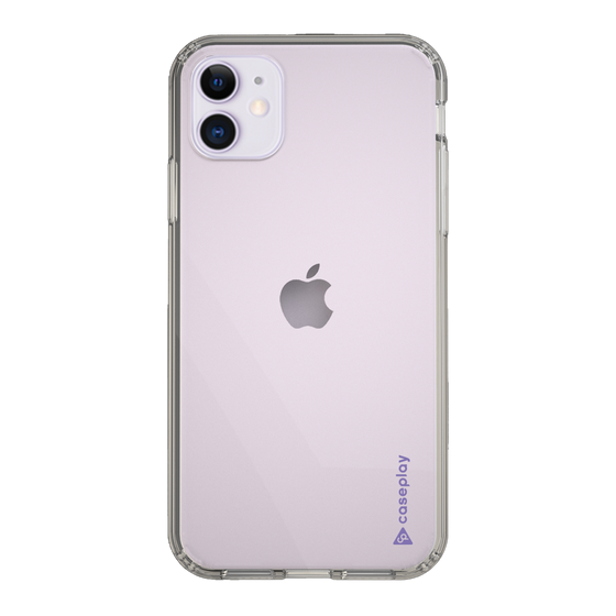 Slim Protection Case［ オリジナル - caseplayロゴ - Purple/B ］