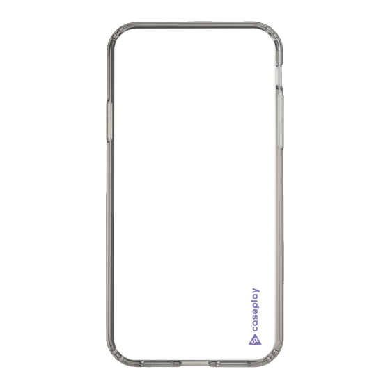 Slim Protection Case［ オリジナル - caseplayロゴ - Purple/B ］