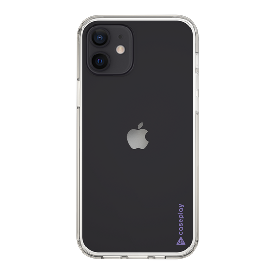 Slim Protection Case［ オリジナル - caseplayロゴ - Purple/B ］