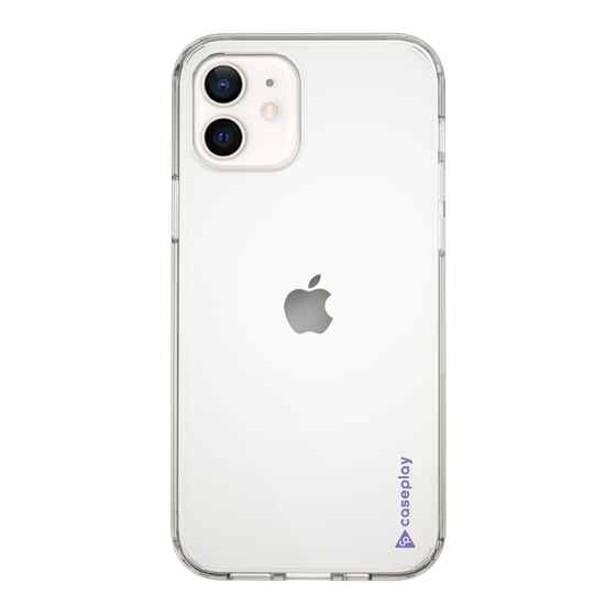 Slim Protection Case［ オリジナル - caseplayロゴ - Purple/B ］