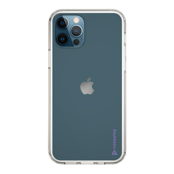 Slim Protection Case［ オリジナル - caseplayロゴ - Purple/B ］
