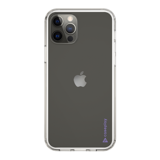 Slim Protection Case［ オリジナル - caseplayロゴ - Purple/B ］