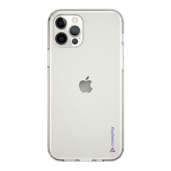 Slim Protection Case［ オリジナル - caseplayロゴ - Purple/B ］