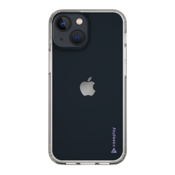Slim Protection Case［ オリジナル - caseplayロゴ - Purple/B ］