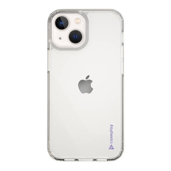 Slim Protection Case［ オリジナル - caseplayロゴ - Purple/B ］